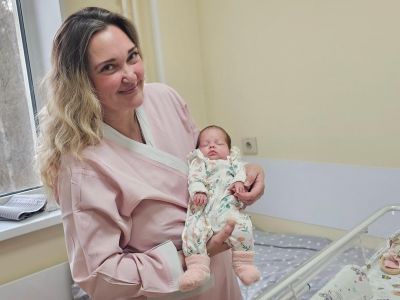 В Видновском перинатальном центре выходили недоношенную девочку весом менее 1 килограмма