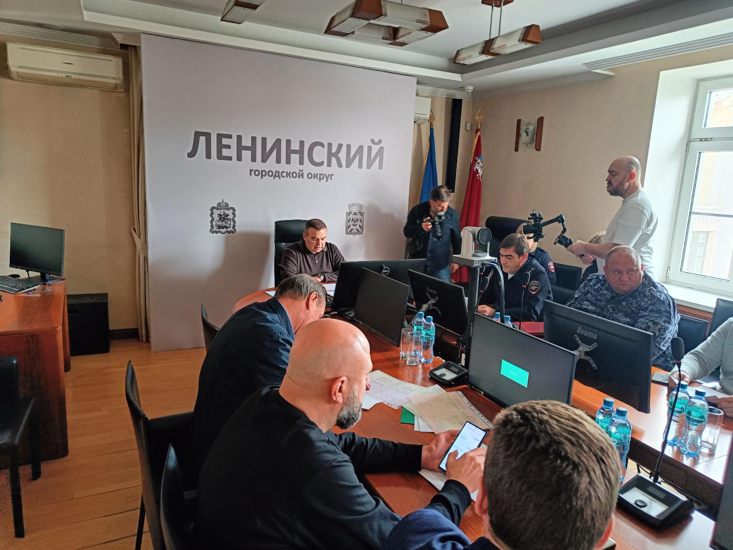 8 апреля 2026 года в администрации Ленинского городского округа состоялось заседание Антитеррористической комиссии
