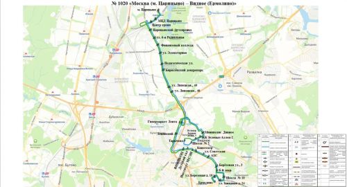 Маршрут № 1020 в Ленинском округе перешёл на новые параметры обслуживания