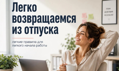 Как вернуться из отпуска и не возненавидеть понедельник: правил мягкого входа