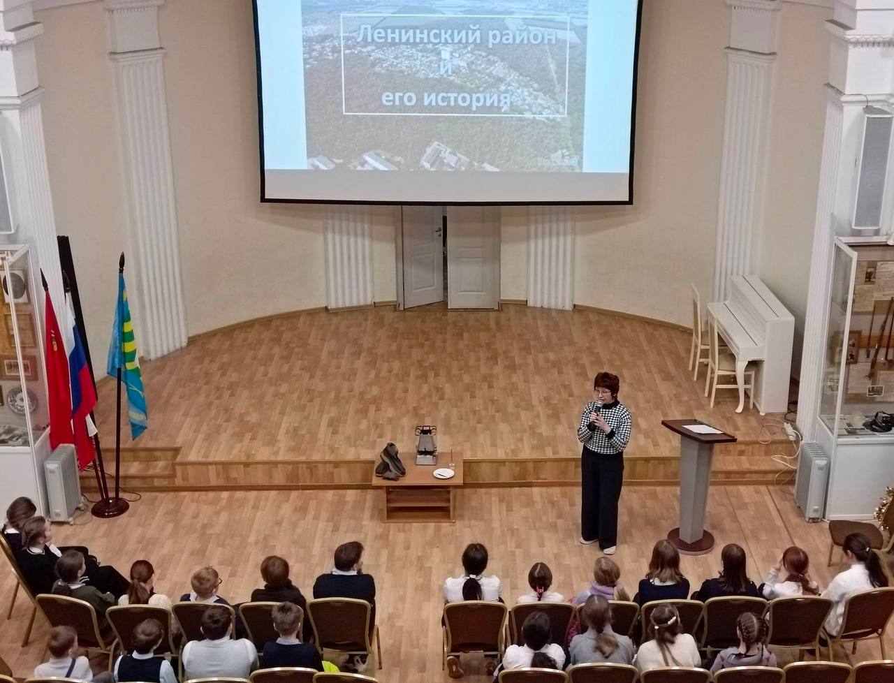 В историко-культурном центре Видного провели интерактивную лекцию для школьников по истории Ленинского округа