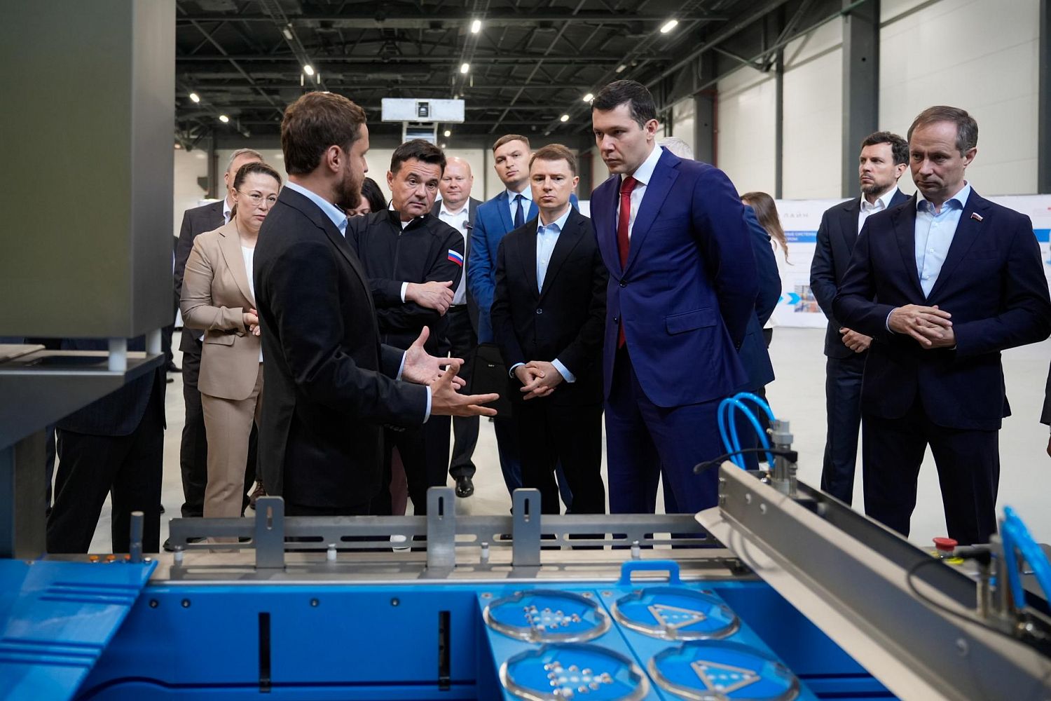 Губернатор Московской области открыл корпус индустриального парка «Титан» в Ленинском округе